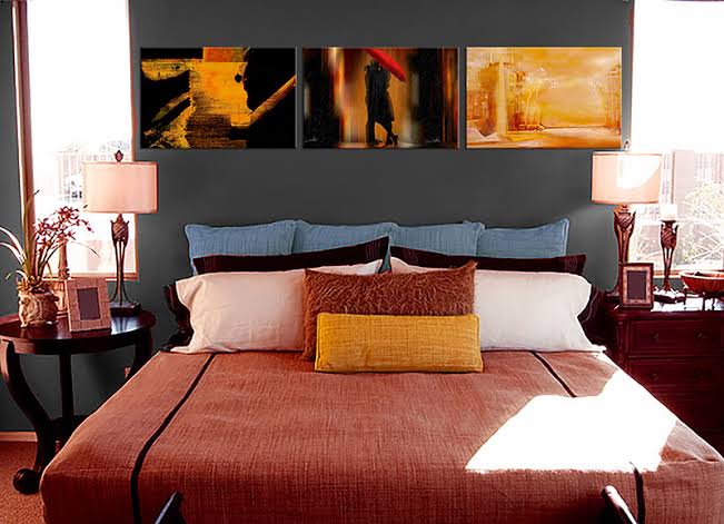 5 Canvas painting ideas for your bedroom